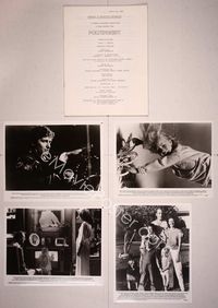 5y137 POLTERGEIST presskit '82 Tobe Hooper, Jobeth Williams, Craig T. Nelson, Heather O'Rourke