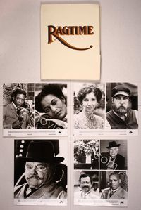 5y140 RAGTIME presskit '81 James Cagney, Pat O'Brien, Brad Dourif, directed by Milos Forman!