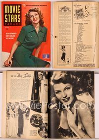 6e134 MOVIE STARS PARADE magazine November 1942, sexy Rita Hayworth from You Were Never Lovlier!