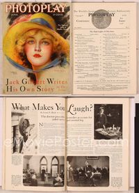 6e112 PHOTOPLAY magazine June 1928, artwork of Marion Davies in bonnet by Charles Sheldon!