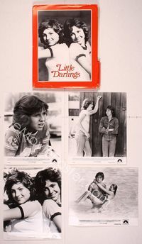 6e095 LITTLE DARLINGS presskit '80 Tatum O'Neal & Kristy McNichol bet to lose their virginity!