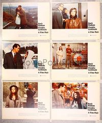 6g278 FINE PAIR 6 LCs '69 romantic images of Rock Hudson & sexy Claudia Cardinale!