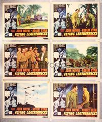 6g283 FLYING LEATHERNECKS 6 LCs '51 air-devils John Wayne & Robert Ryan, Howard Hughes!