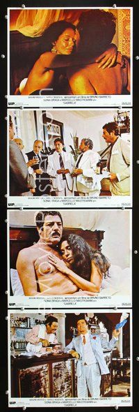 6g830 GABRIELA 4 Panamanian LCs '83 sexy Sonia Braga & Marcello Mastroianni!