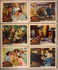 6g441 SIN OF HAROLD DIDDLEBOCK 6 LCs R50 Preston Sturges, Harold Lloyd & lion, Mad Wednesday!