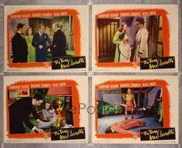 6g985 TWO MRS. CARROLLS 4 LCs '47 Humphrey Bogart, Barbara Stanwyck & Alexis Smith!