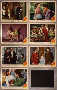 6g174 UNFINISHED DANCE 7 LCs '47 Cyd Charisse, Danny Thomas, pretty ballerina Margaret O'Brien!