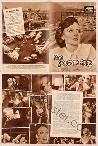 6m205 SAVAGE EYE German program '60 Barbara Baxley is a divorcee in Los Angeles, cinema verite!