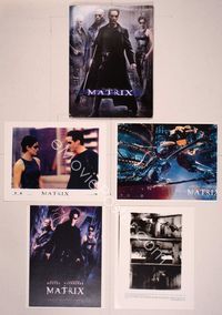 6m136 MATRIX presskit '99 Keanu Reeves, Carrie-Anne Moss, Laurence Fishburne, Wachowski Bros!