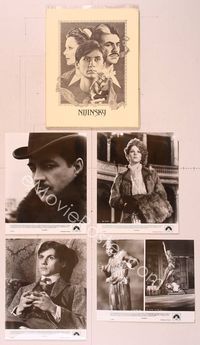 6m140 NIJINSKY presskit '80 art of Alan Bates, Leslie Browne & George De La Pena by Richard Amsel!