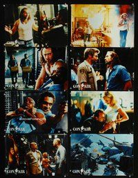 6r254 CON AIR 8 Middle East lobby cards '97 Nicholas Cage, John Cusack, John Malkovich,Steve Buscemi