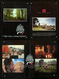 6r092 BARRY LYNDON promo brochure '75 Stanley Kubrick, Ryan O'Neal, historical war melodrama!