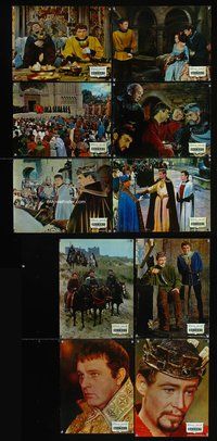 6r087 BECKET 10 Spanish LCs '64 Richard Burton in the title role, Peter O'Toole, John Gielgud