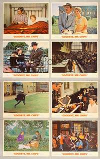 7a189 GOODBYE MR. CHIPS  8 LCs '70 Petula Clark, teacher Peter O'Toole, Michael Redgrave!