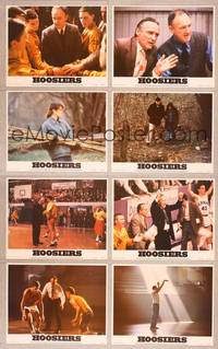 7a229 HOOSIERS 8 LCs '86 Indiana college sports, best basketball movie ever, great images!