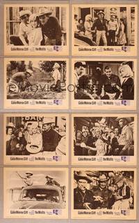 7a406 MISFITS 8 LCs '61 Clark Gable, sexy Marilyn Monroe, Montgomery Clift, John Huston!