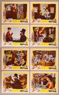 7a409 MOULIN ROUGE  8 LCs '53 Jose Ferrer as Toulouse-Lautrec!