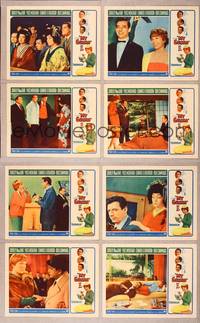 7a422 MY GEISHA 8 LCs '62 Asian Shirley MacLaine, Yves Montand, Edward G. Robinson, Bob Cummings!