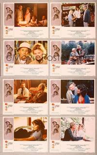 7a464 ON GOLDEN POND 8 LCs '81 Katharine Hepburn, Henry Fonda, and Jane Fonda!