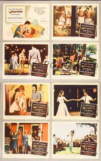 7a481 PICNIC 8 LCs '56 William Holden & Kim Novak, Rosalind Russell!