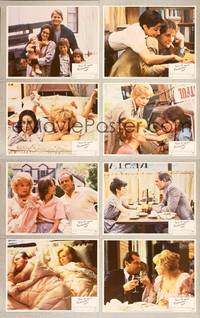 7a569 TERMS OF ENDEARMENT 8 LCs '83 Shirley MacLaine,  Debra Winger, Jack Nicholson!