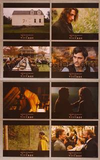 7a636 VILLAGE  8 LCs '04 M. Night Shyamalan, Bryce Dallas Howard, Joaquin Phoenix!