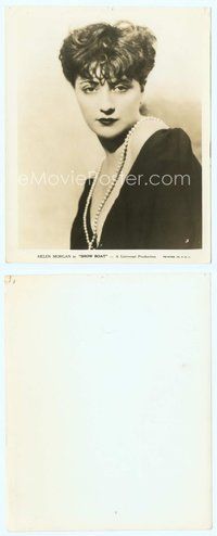 7b629 SHOW BOAT 8x10 still '29 great portrait of singer Helen Morgan playing Julie!