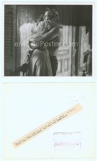 7b664 STREETCAR NAMED DESIRE 8.25x10 still '51 Marlon Brando hugging Kim Hunter by Jack Albin!