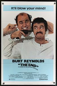 7e230 END style A 1sh '78 Burt Reynolds & Dom DeLuise, death is a pie in the face from god!