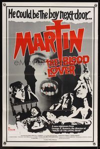 7e559 MARTIN 1sh '77 directed by George Romero, he could be the boy next door!