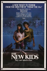 7e636 NEW KIDS 1sh '84 James Spader, Eric Stoltz, Lori Loughlin, creepy image!