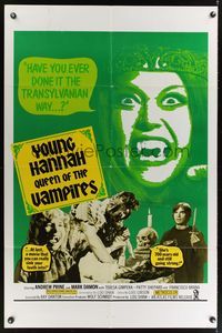 7e995 CRYPT OF THE LIVING DEAD 1sh '73 have you ever done it the Transylvanian way?