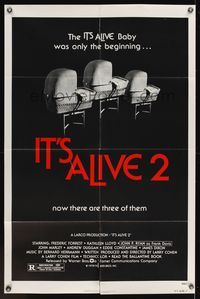 7s514 IT LIVES AGAIN 1sh '78 directed by Larry Cohen, there are three of them, It's Alive 2!