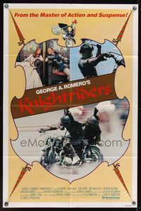 7s550 KNIGHTRIDERS int'l 1sh '81 George A. Romero, Ed Harris, medieval motorcycles!