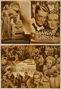 7t168 SHANGHAI EXPRESS German program R50s Josef von Sternberg, Marlene Dietrich, Clive Brook