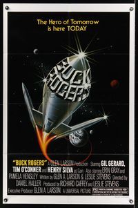 8b212 BUCK ROGERS style A 1sh '79 classic sci-fi comic strip, The Hero of Tomrorrow is here Today!