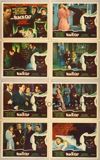 8b773 BLACK CAT 8 LCs R40s Bela Lugosi, Basil Rathbone, Hugh Herbert, Alan Ladd