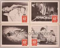 8b911 BLOOD FEAST 4 LCs '63 Herschell Gordon Lewis classic, great gory horror images!