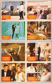 8b781 CASINO ROYALE 8 LCs '67 Peter Sellers, all-star James Bond spy spoof!