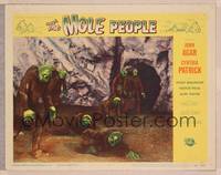 8b110 MOLE PEOPLE LC #7 '56 great image of many monsters emerging from underground!