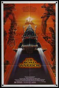 8b415 MAD MAX 2: THE ROAD WARRIOR 1sh '81 Mel Gibson returns as Mad Max, art by Commander!