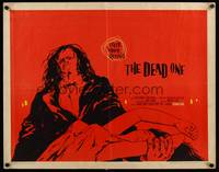 8c090 DEAD ONE 1/2sh '60 directed by Barry Mahon, exotic voodoo rituals, sexy horror art!