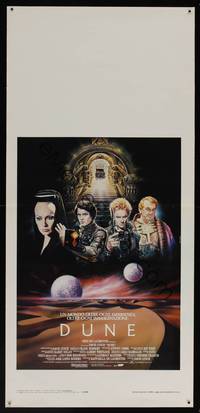 8c217 DUNE Italian locandina '84 David Lynch sci-fi epic, completely different art by Casaro!