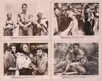 8d289 PIRATES OF BLOOD RIVER 14 8x10 stills '62 Kerwin Mathews, Christopher Lee, Glenn Corbett