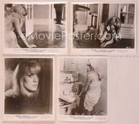 8d308 REPULSION 10 8x10 stills '65 Roman Polanski, many images of terrified Catherine Deneuve!