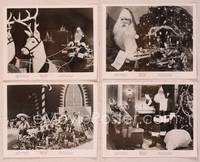 8d330 SANTA CLAUS 4 8x10 stills R70 surreal Christmas images, enchanting world of make-believe!