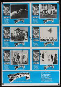 8d118 SUPERMAN II Aust LC poster '81 Christopher Reeve, Terence Stamp, Margot Kidder!