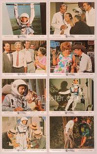 8d244 RELUCTANT ASTRONAUT 8 color 8x10 stills '67 wacky Don Knotts, maddest mixup in space history!