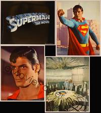 8d224 SUPERMAN 4 color 16x20 stills '78 great images of comic book hero Christopher Reeve!