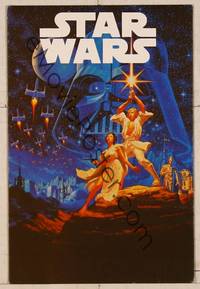 8d191 STAR WARS standee '77 George Lucas classic sci-fi epic, great art by Greg & Tim Hildebrandt!